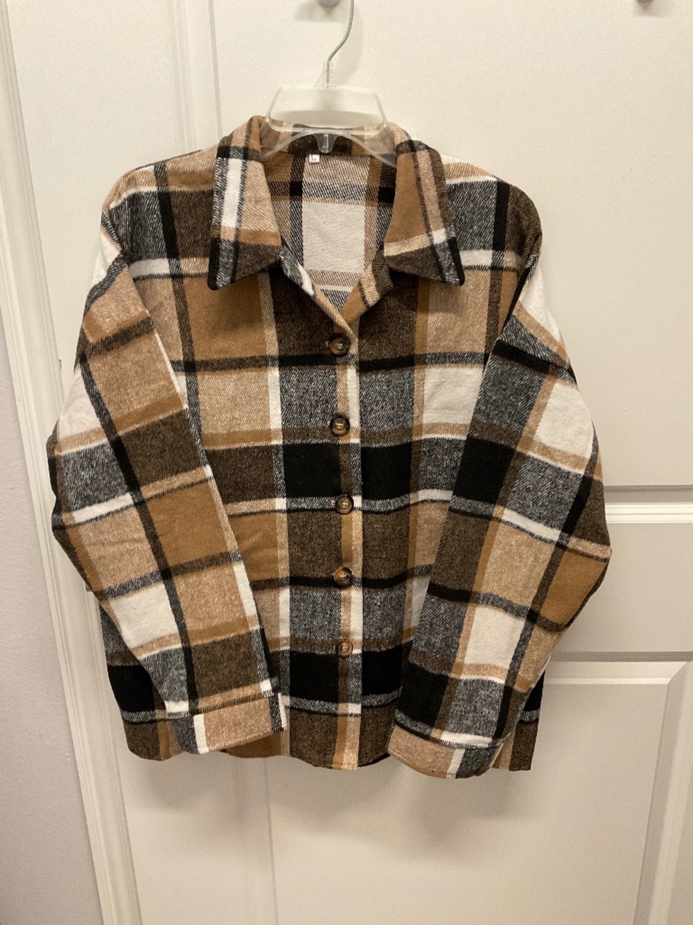 NWOT SOFT SHACKET SIZE L/XL